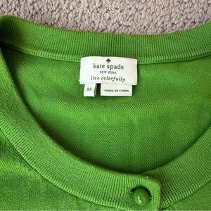 Kate Spade Green Sweater cardigan